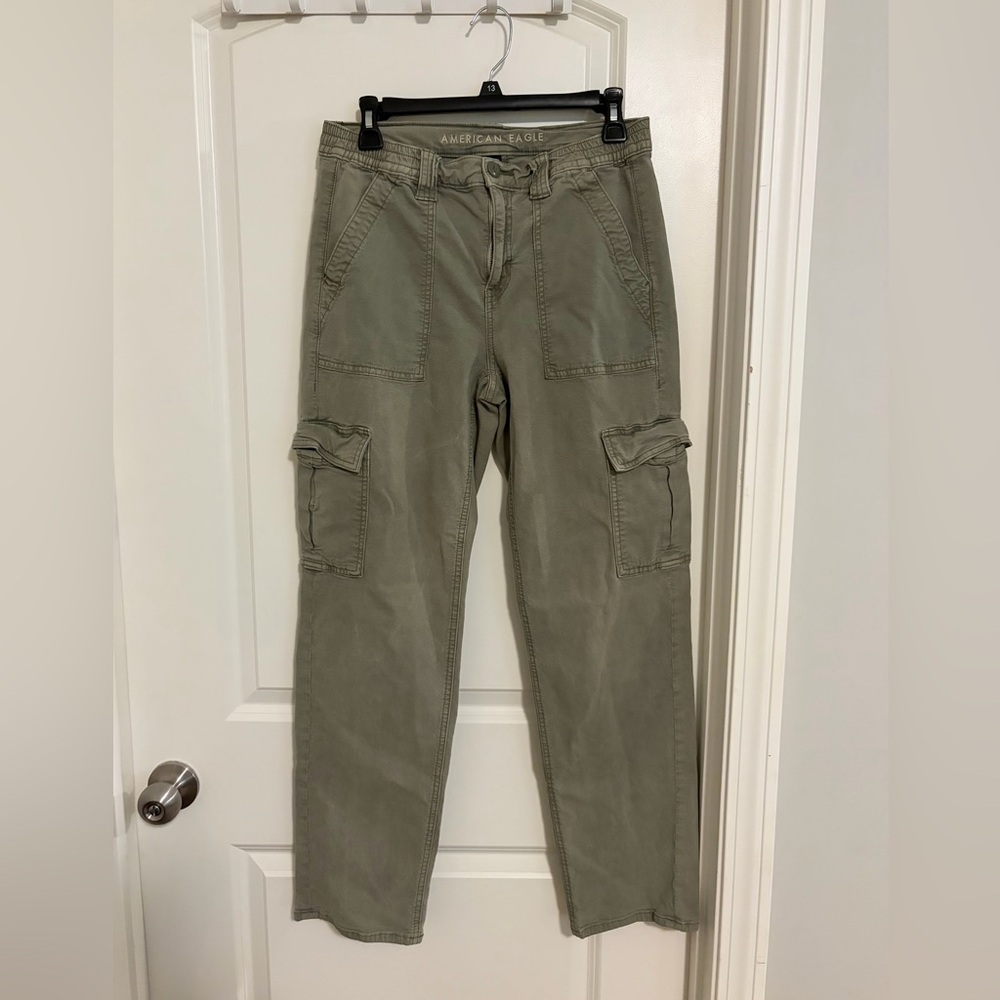 American Eagle Olive Green Cargo Pants
